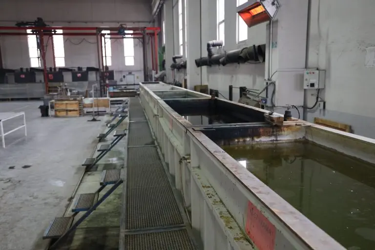 Kaplama hattı – ekipman görüntüsü